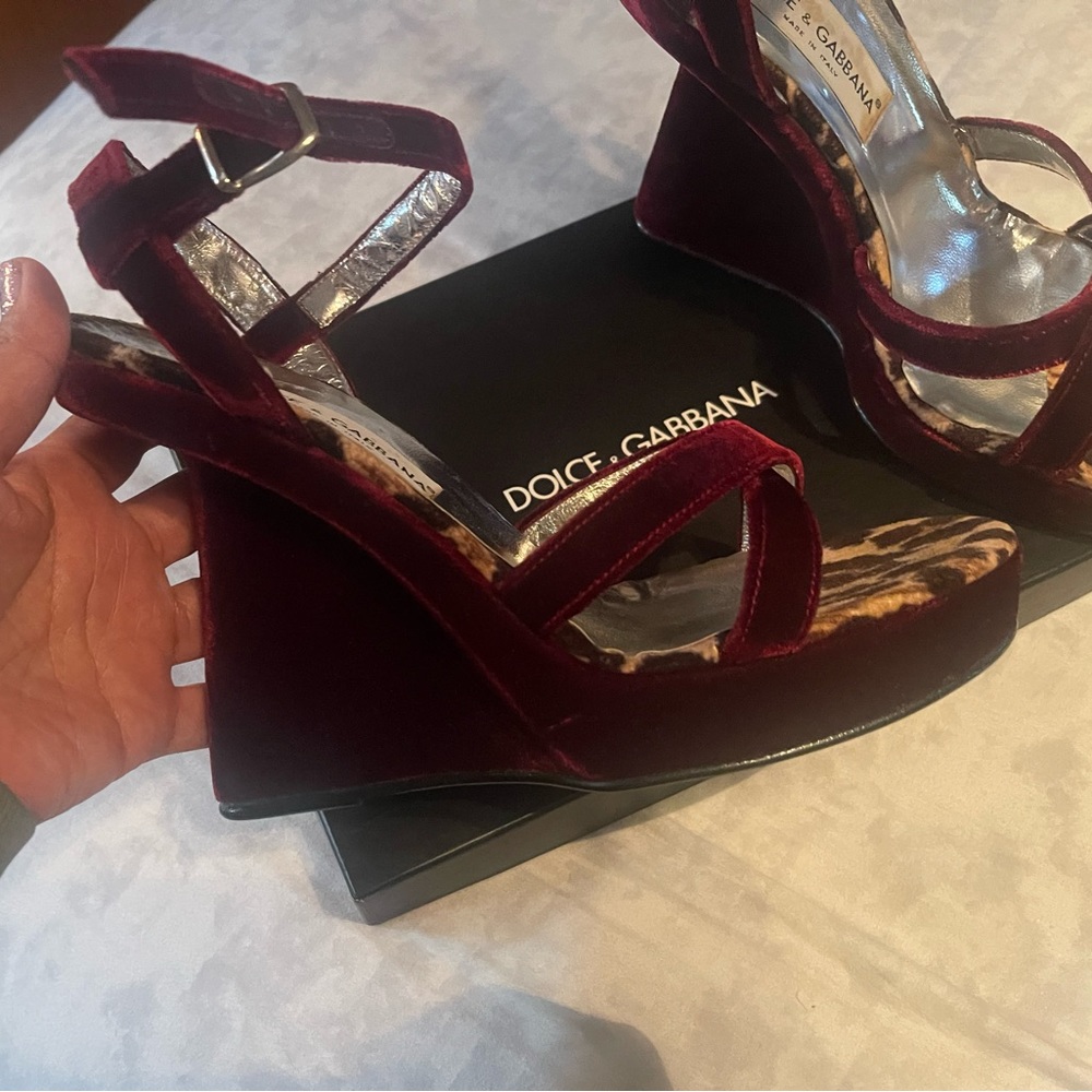 Dolce Gabbana Wedge Heels
